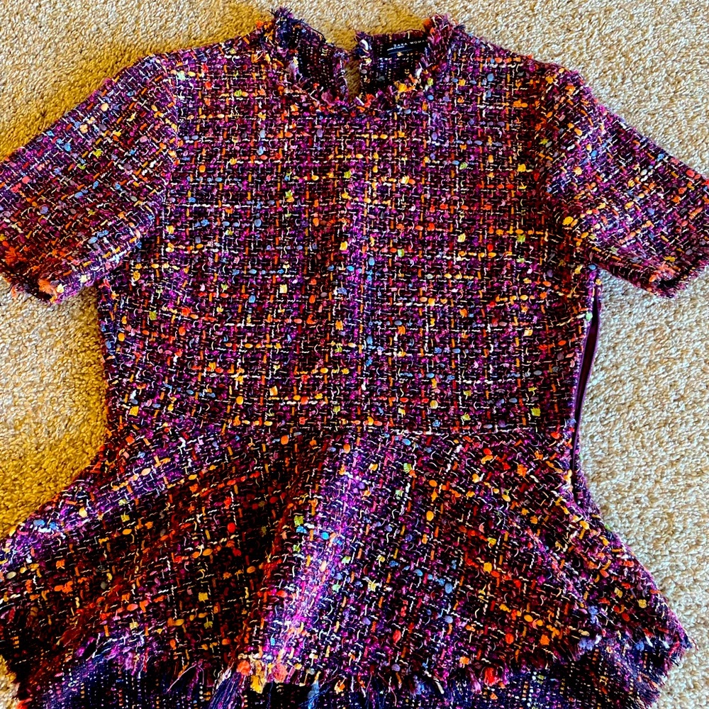 Zara tweed jacket (new) Color the same like on the photo. Size XS/S.